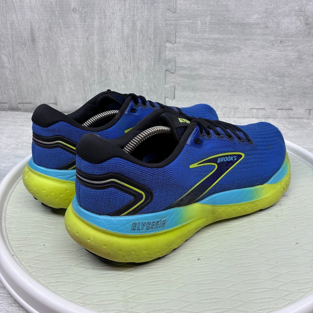 Brooks Glycerin GTS 21 Running Shoes Mens 12 Blue Nightlife Sneakers 1104191D429 - Picture 4 of 8